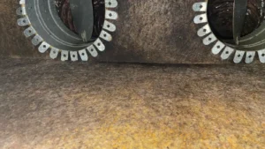 Dusty and dirty air vent cover before cleaning by Air i Am Duct & Chimney Services Houston